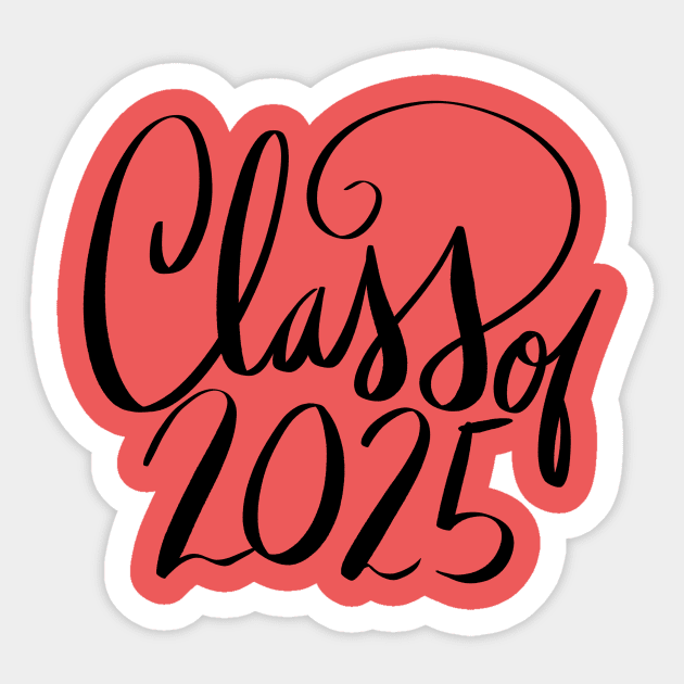 Class of 2025 Sticker by bubbsnugg